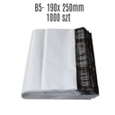 Poly mailers K01 Fóliové obálky B5 190x250mm 1000ks