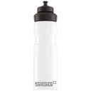 Turistická fľaša na vodu Sigg WMBS s rukoväťou 750 ml - White Touch