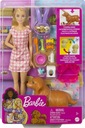 Barbie Dogs are born Set + bábika HCK75