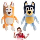 SADA RODIČOV BLUEY A BINGO 2 ks PES MASKOT CUDDLE BLUE 28 cm