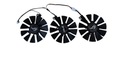 Ventilátory ASUS GTX 1060 1070 TI 1080 1080 Ti