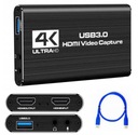 4K HDMI TO USB 3.0 KARTA NA ZACHYTÁVANIE VIDEA