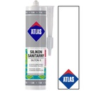 ATLAS SILIKÓN SANITÁRNY SILTON BIELY 001 280ml