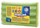 Modelovacia hmota Astra Large 1kg svetlozelená