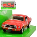 WELLY 1:24 FORD MUSTANG GT 1967 RED