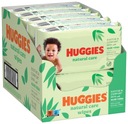 HUGGIES Natural Care vlhčené obrúsky 10x56 ks