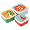 Rex London Snack boxy Lunchbox Lunchbox 3 kusy