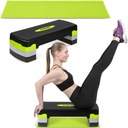 KROK NA AEROBICKÉ CVIČENIA STEPER STEPPER FITNESS 3 KROKY + PODLOŽKA ZDARMA