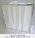 Filter G4 pre VTS VS 40/100/150/300 - 490x490x300