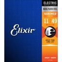 Str.Elixir pre elektrickú gitaru Nanoweb 11-49