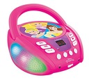 LEXIBOOK RCD109DP DISNEY PRINCESS-BLUETOOTH CD PREHRÁVAČ PRE DETI - PRENOSNÝ,