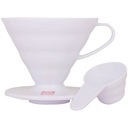 Prekvapkávač biely plastový Hario V60-02