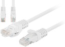 Patchcord UTP cat 6 sieťový kábel 25 cm Lanberg