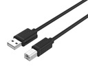 Unitek Y-C4001GBK USB 2.0 AM-BM kábel, 2m