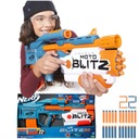 NERF ELITE MOTOBLITZ GUN 2v1 AUTOMATICKÁ PUŠKA A BROKOVNICA