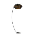 Lampa MALIA LP BLACK/GOLD stojaca stojaca lampa Black Black/Gold LE