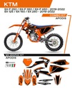 UFO dyha KTM SX SXF 125 150 250 350 450 19-22