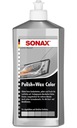 SONAX NanoPro farbiaci vosk strieborný 250ml