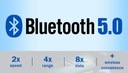 Bluetooth v5.0 USB adaptér Prijímač BT 5.0