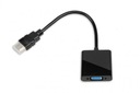 IBOX IAHV01 HDMI M - D-Sub VGA F adaptér 1m farebný