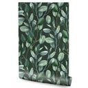 Tapeta Akvarel Eucalyptus LEAVES Nature Green