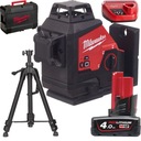 Milwaukee m12 3PL krížový čiarový laser 4933478102 38 m