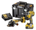 COMBO kit DeWALT DCK2020P2T 18V DCD791 DCG405 2xDCB184 TSTAK VI