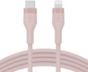 BELKIN USB Type-C - Lightning kábel 3 m ružový