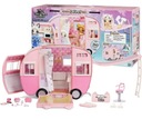 NaNaNa Surprise Camper Kitty Cat Camper + príslušenstvo MGA 575672EUC