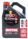 OLEJOVÝ MOTUL 8100 ECO-NERGY 0W30 5L VOLVO - A5/B5