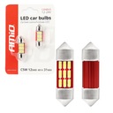 2x LED trubicová žiarovka autožiarovky Canbus trubice C5W 31mm 12/24V