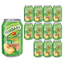 12x Tymbark ľadový čaj Drink Broskyňa Jablko Plechovka citrón 330 ml