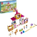 LEGO Disney tehly zo stajne Belle a Rapunzel 43195