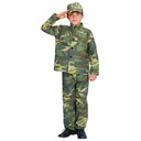 VOJAK outfit prevlekový kostým COMMANDOS 128 cm