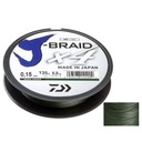 Daiwa pletená šnúra 0,10 mm / 3,5 kg / 135 m J-Braid X4 d.gr