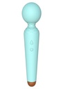 Erotický vibračný masážny prístroj Power Wand Turquoise