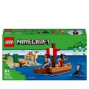 LEGO Minecraft 21259 Plavba pirátskou loďou