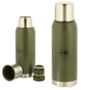 THERMOS Type 2 1000 ml M-TRAY VACUUM s hrnčekom, nerez Olive