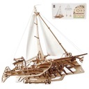 3D puzzle Loď Yacht Trimaran Ugears drevené