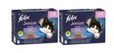 Felix Junior set 4 príchutí 24x85 g Nová receptúra