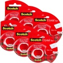 Zásobník pásky 3M Scotch Crystal 19 mm x 7,5 m x 6