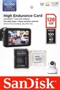 KARTA SANDISK HIGH ENDURANCE microSDXC V30 CARD 128GB