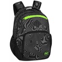 Batoh pre mládež CoolPack CP ABYSS, iluzívne pruhy, sivý