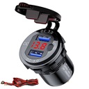 Autonabíjačka MOTORCYCLE 2xUSB Voltmeter