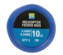 Preston Helicopter Feeder Rigs sady 0,28mm 7m 3ks.