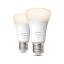 Žiarovka Philips HUE biela E27 9,5W 2700K Alexa 2x