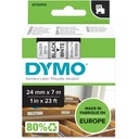 Páska DYMO D1 24mm/7m čierno/biela 53713 pre tlačiarne