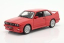 1988 BMW radu 3 M3 červená 1:24 BBURAGO