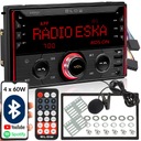 AUTORÁDIO 2-DIN BLUETOOTH USB SD RDS LCD RGB DIAĽKOVÝ SET MIKROFÓNU