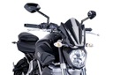 PUIG 7015N čierne športové sklo Yamaha MT-07 14-17